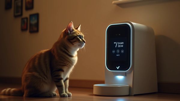 Le distributeur de croquettes qui simplifie la vie des propriétaires de chats