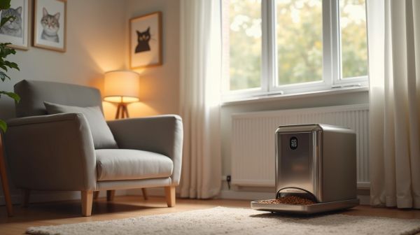 Le distributeur de croquettes qui simplifie la vie des propriétaires de chats