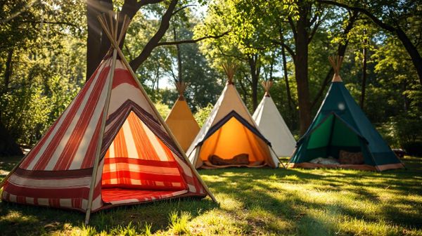 Les meilleurs tipis pour chiens : abris confortables et originaux